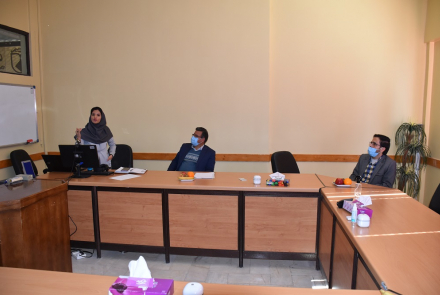 دفاع پایان نامه کارشناس ارشد مهندسی بهداشت حرفه ای و ایمنی کار سرکار خانم الهه دهقانی