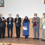 مراسم تودیع و معارفه ریاست دانشکده بهداشت